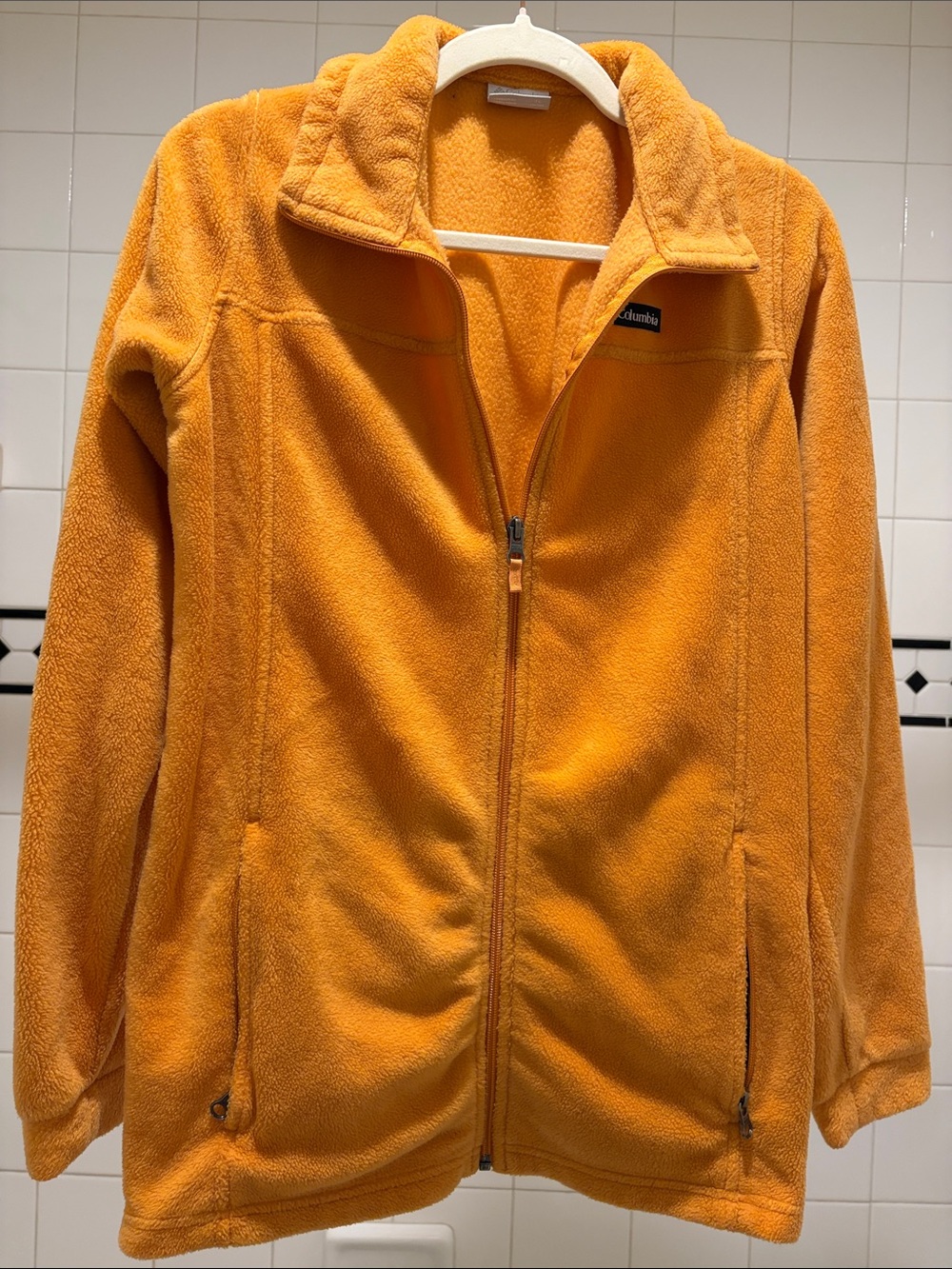 Columbia Women's Full-Zip Teddy Fleece Jacket - Orange